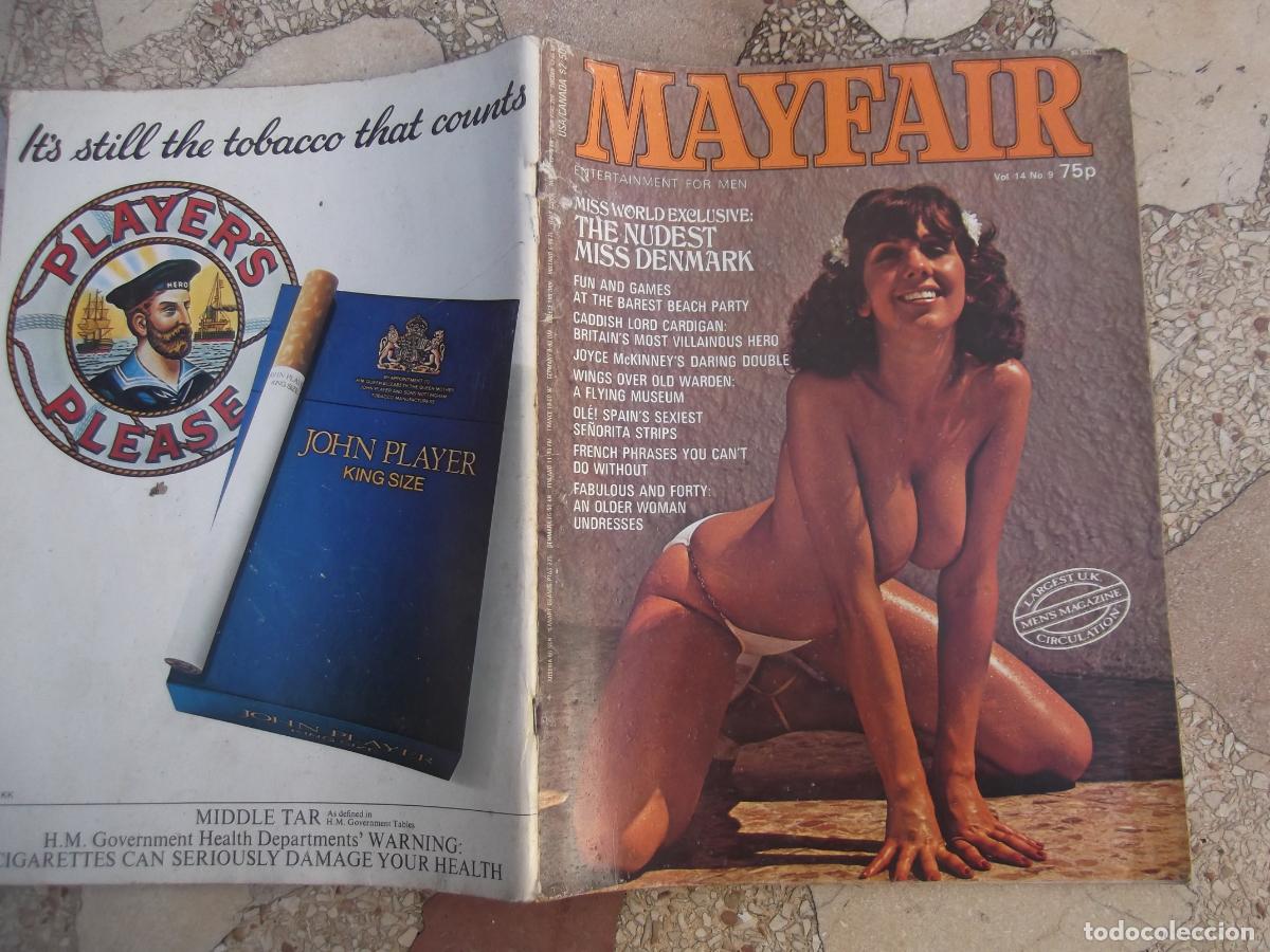 Journals: mayfair vol-14 n&ordm; 9, revista er&oacute;tica u.s.a solo para adultos