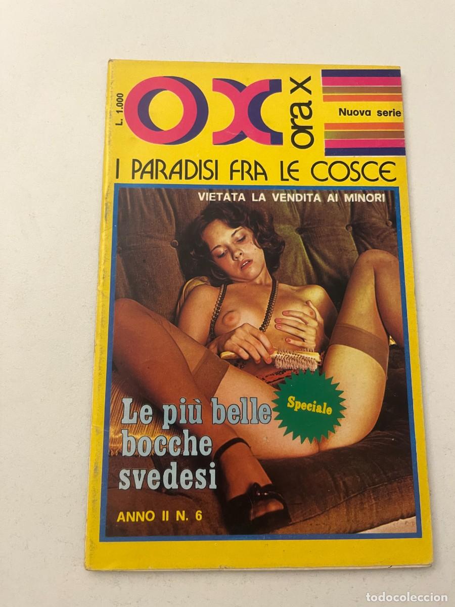 Revistas: (28/10/24) 1 Italian vintage magazine 70s/80s like in picture -bizzarre-orgy-lesbian-gay-(vedi foto)