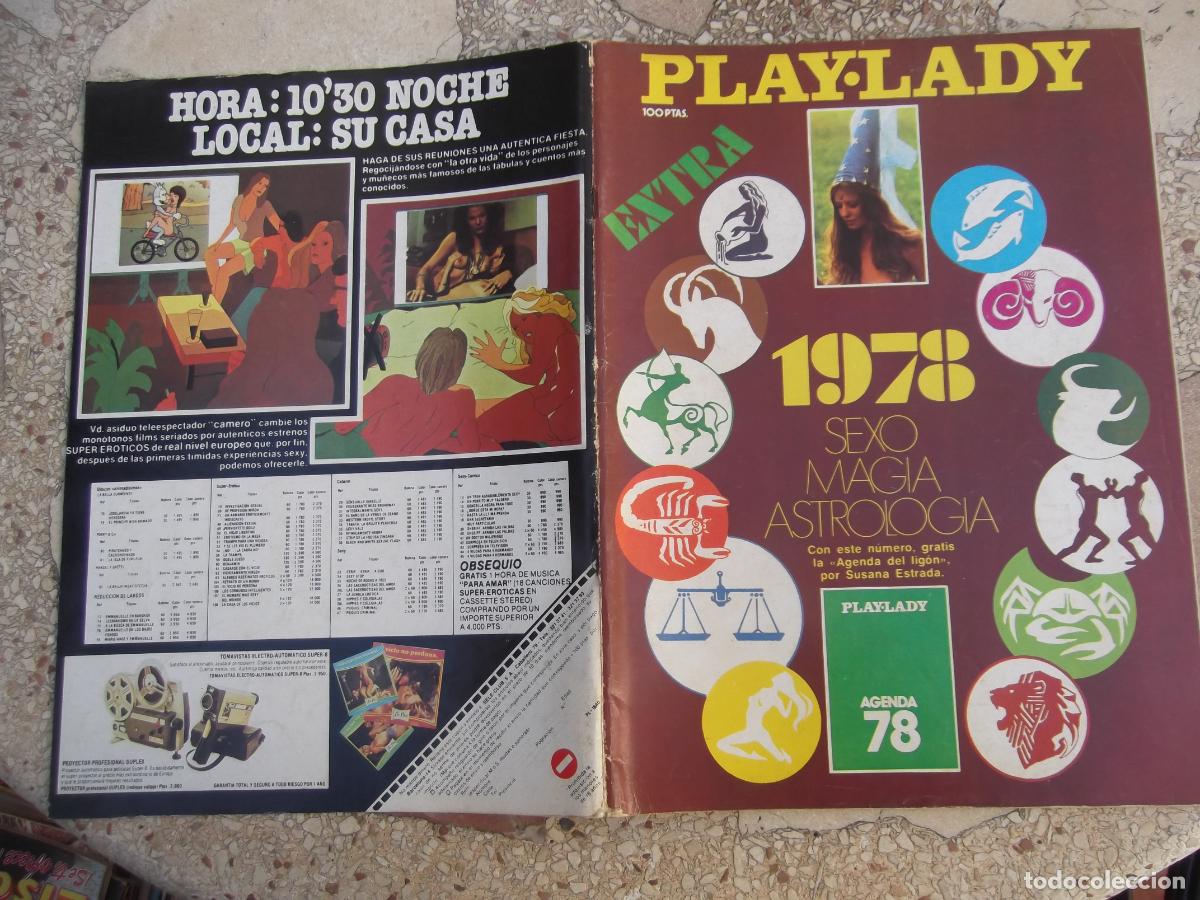 Magazines: Playlady extra 1978, sexo magia y astrolog&iacute;a, las ninfas del zodiaco, er&oacute;tica espa&ntilde;ola