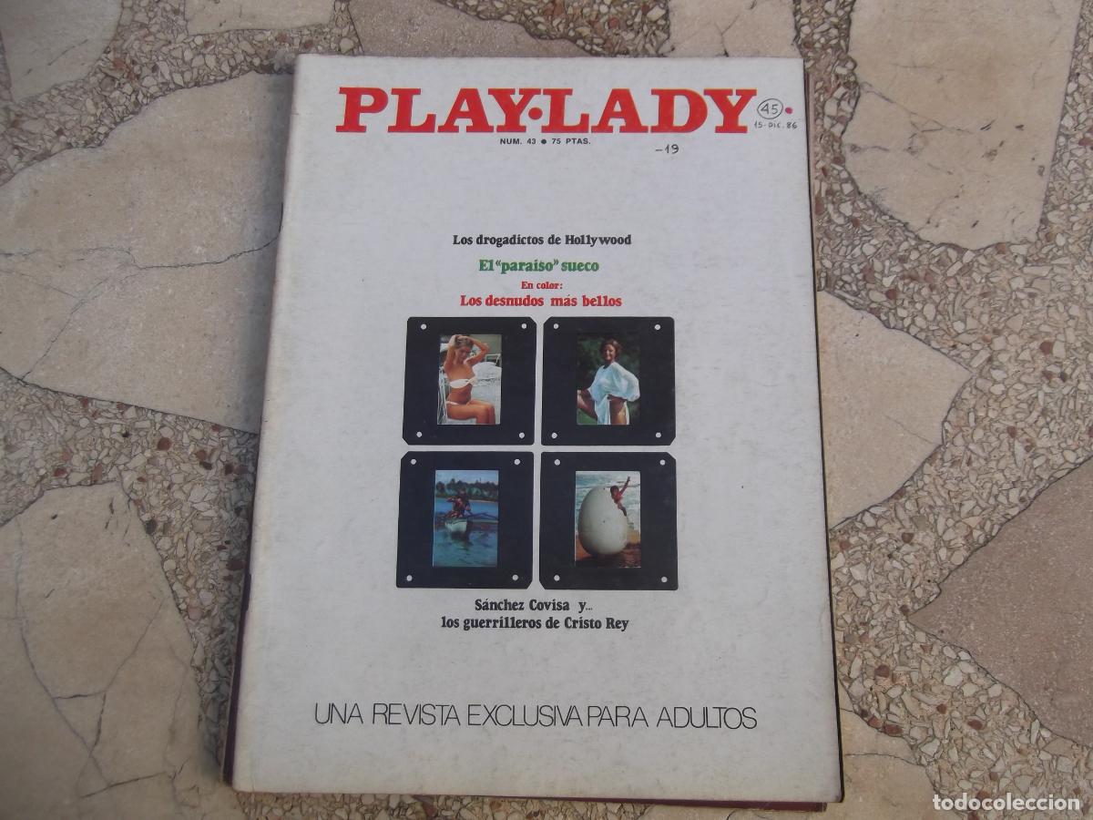 Magazines: playlady n&ordm; 43, los desnudos mas bellos, sanchez covisa y...los guerrilleros cristo rey, erotica