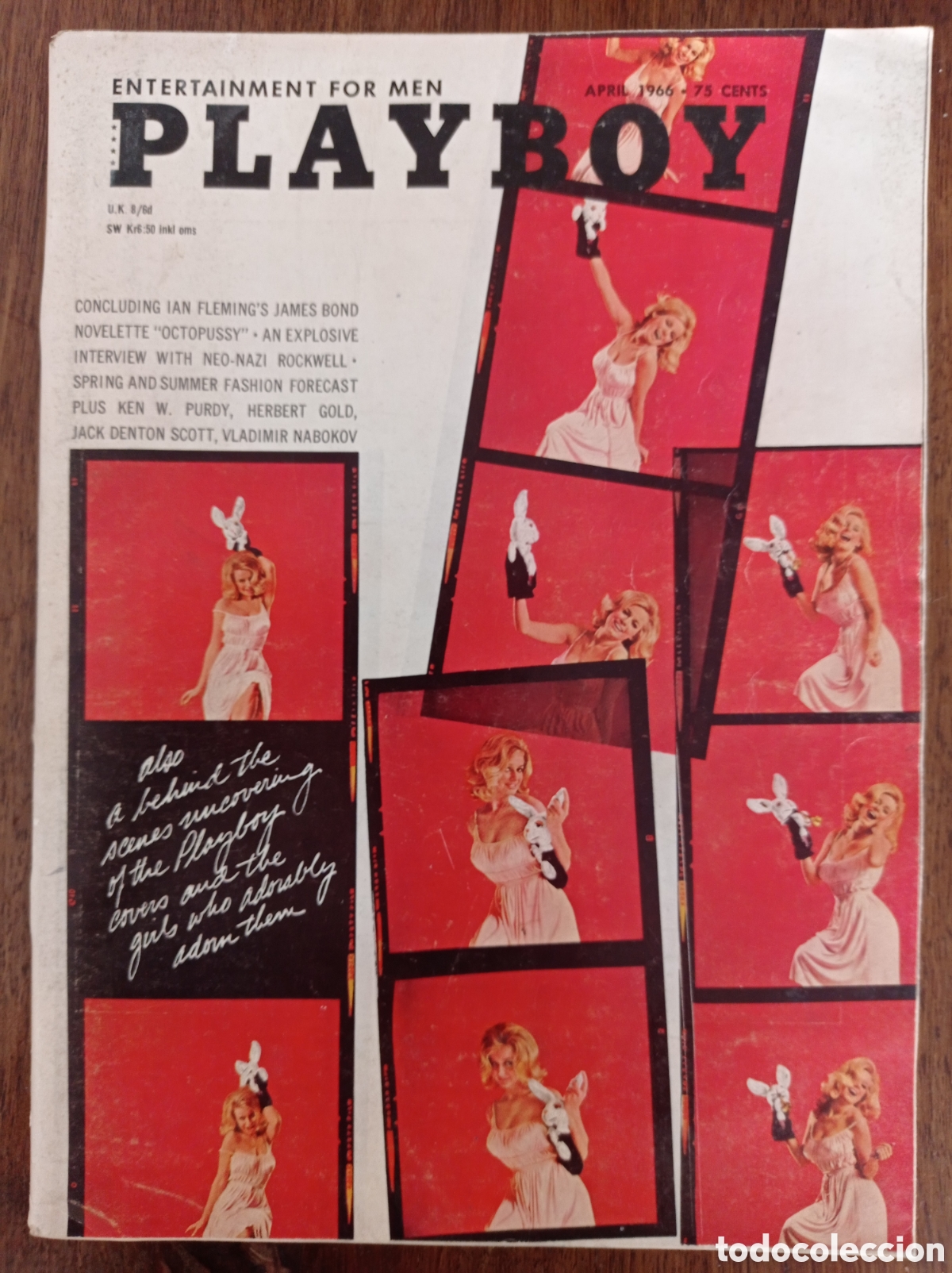 Revistas: PLAYBOY USA APRIL 1966 KARLA CONWAY PLAYMATE OCTOPUSSY IAN FLEMING