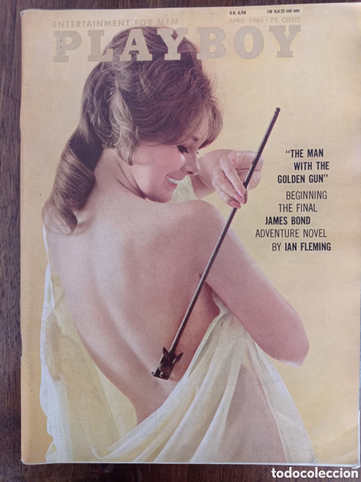 Revistas: PLAYBOY USA APRIL 1965 IAN FLEMING'S THE MAN WITH THE GOLDEN GUN