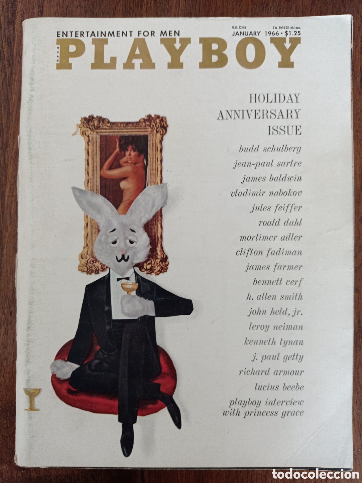 Revistas: PLAYBOY USA JANUARY 1966 HOLIDAY VINTAGE ANNIVERSARY ISSUE ALLISON PARKS INCLUDED