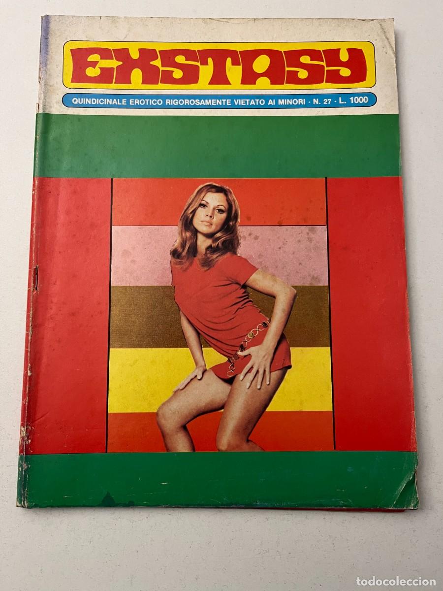Revistas: (26/10/24)vintage magazine EXSTASY n.27 -pissing-orgy-animal-bizarre-(vedi foto)