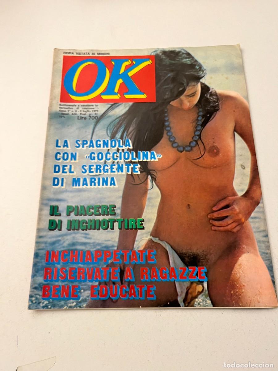 Revistas: (26/10/24)vintage magazine OK n.8 -pissing-orgy-animal-bizarre-(vedi foto)