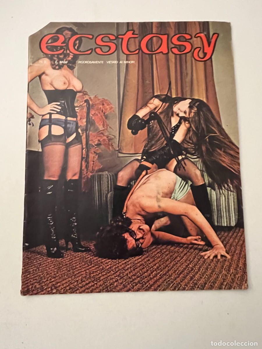Revistas: (26/10/24)vintage magazine ECSTASY n.3 -pissing-orgy-animal-bizarre-(vedi foto)
