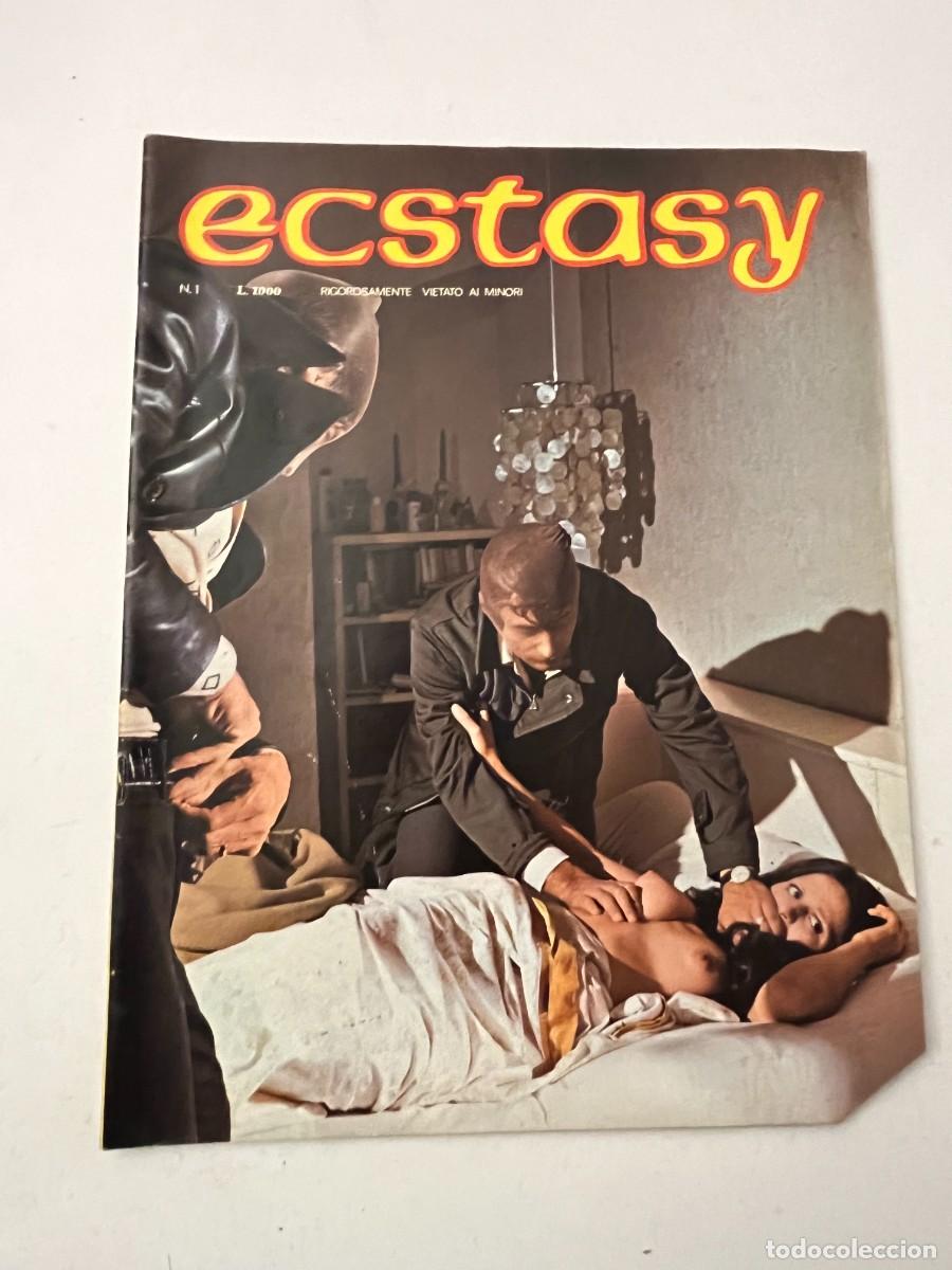 Revistas: (26/10/24)vintage magazine ECSTASY n.1 -young models-pissing-orgy-animal-bizarre-(vedi foto)
