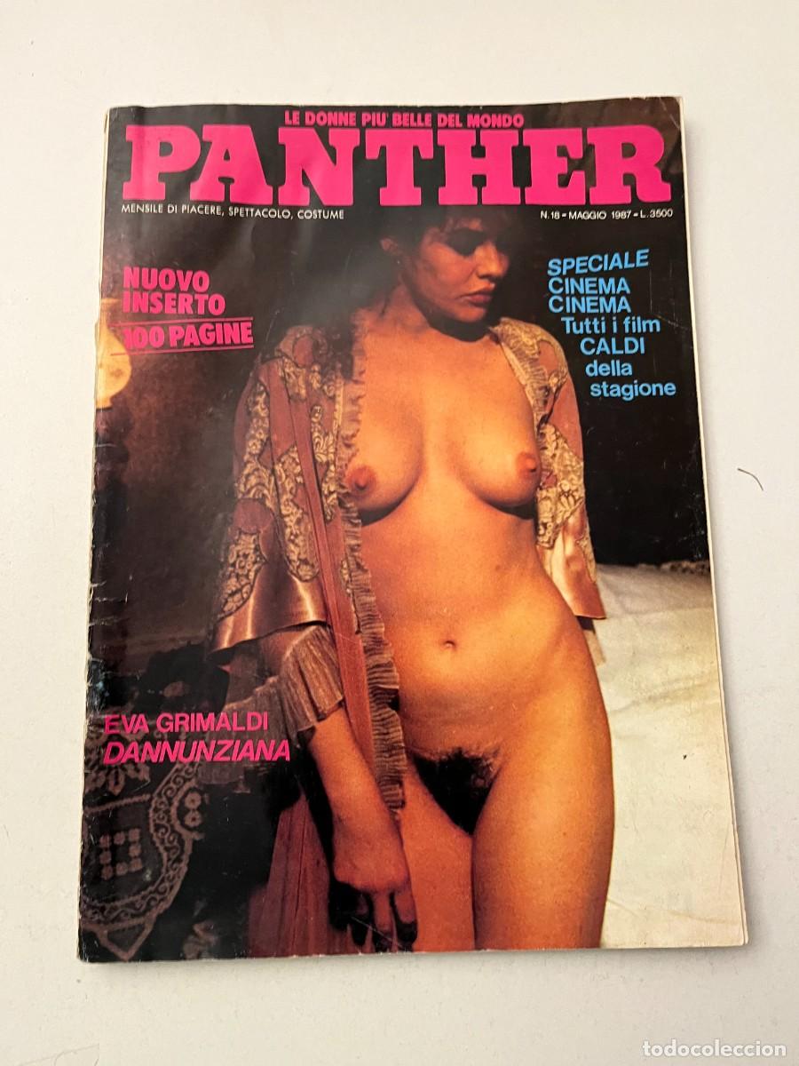 Revistas: (26/10/24)vintage magazine: PANTHERn.18 con EVA GRIMALDI (VEDI FOTO)