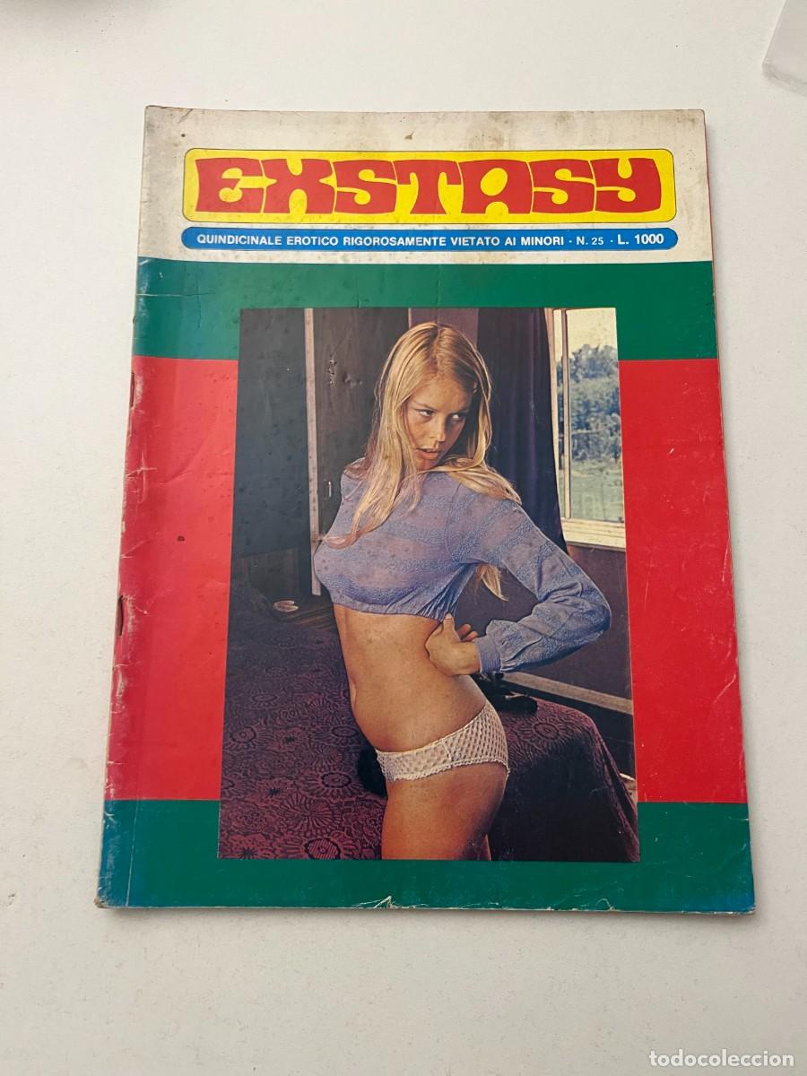 Riviste: (31/10/24) vintage magazine : EXSTASY n.25 young models-pissing-orgy-animal-bizarre (vedi foto)