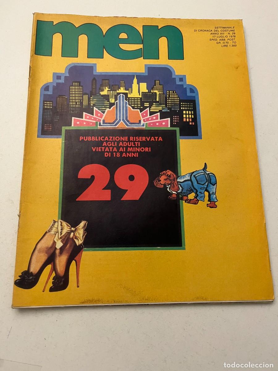 Revistas: (31/10/24) vintage magazine : MEN n.29 young models-pissing-orgy-animal-bizarre (vedi foto)