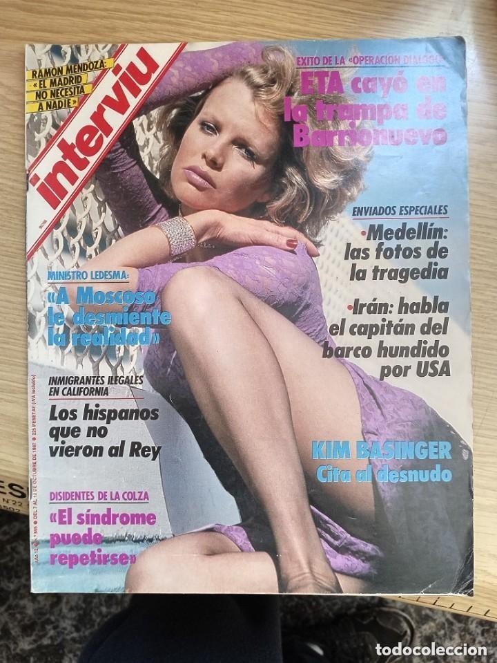 Revistas: INTERVIU N 505 - KIM BASINGER - OCTUBRE 1987 -leer detalles