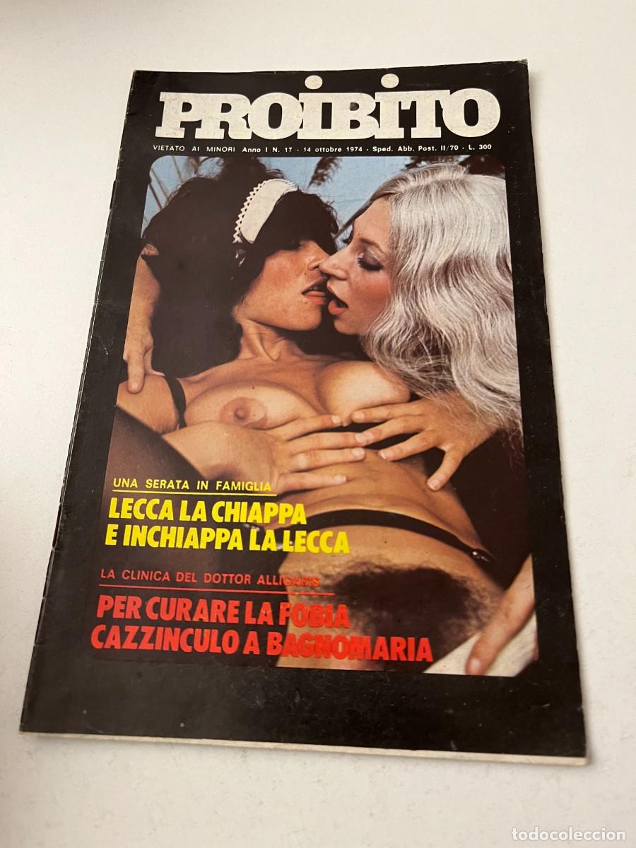 Revistas: (32/10/24) rivista tascabile Italiana vintage : PRoiBito n.17 -bizzarre-orgy-lesbian-gay-(vedi foto)