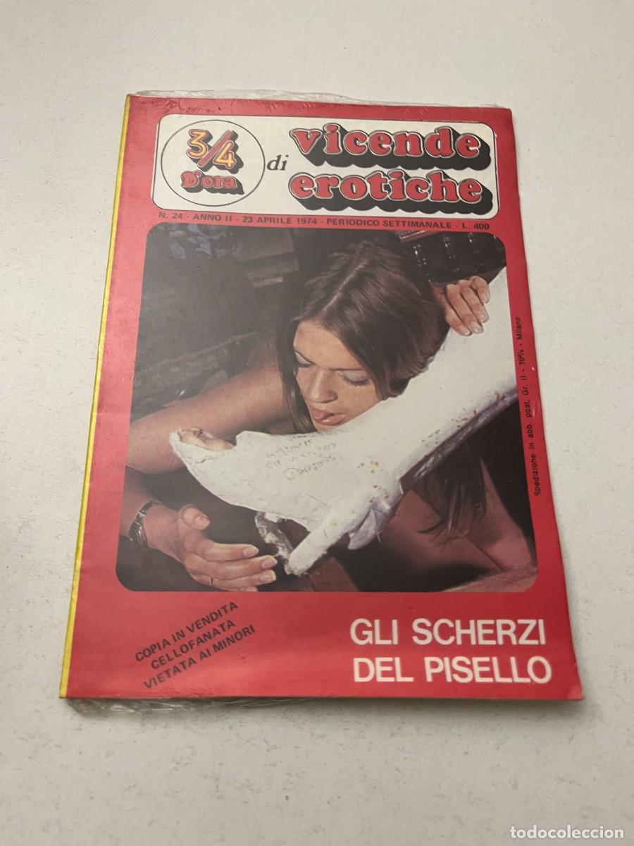 Revistas: (32/10/24)rivista tascabile Italiana vintage: 3/4 D'ORA VICENDE EROTICHE n.23 - NEW SEALED!!!..