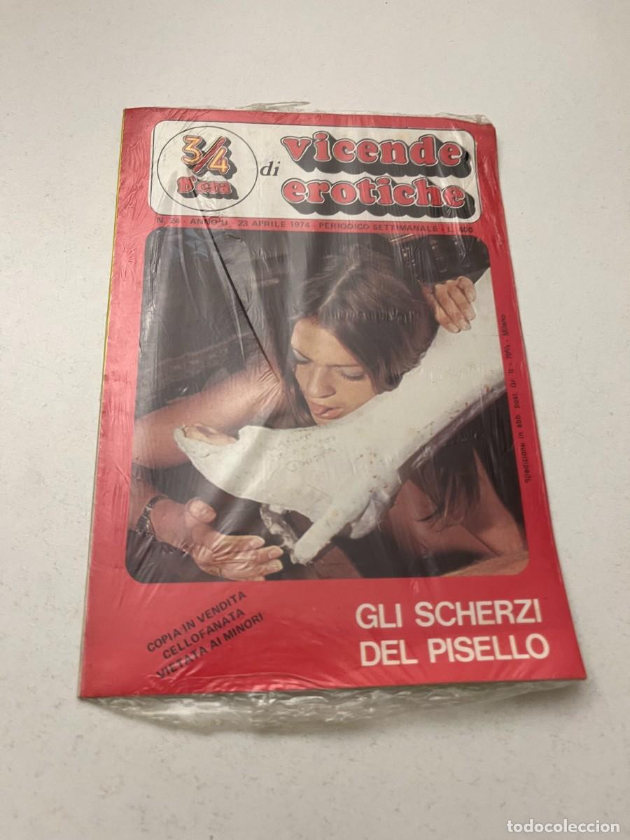 Revistas: (32/10/24)rivista tascabile Italiana vintage: 3/4 D'ORA VICENDE EROTICHE n.23 - NEW SEALED!!!..