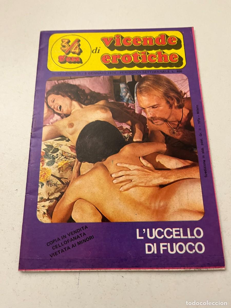 Revistas: (32/10/24)rivista tascabile Italiana vintage: 3/4 D'ORA VICENDE EROTICHE n.12
