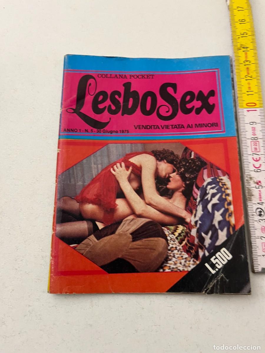 Revistas: (32/10/24) rivista tascabile Italiana vintage: LESBO SEX n 5 (vedi foto)