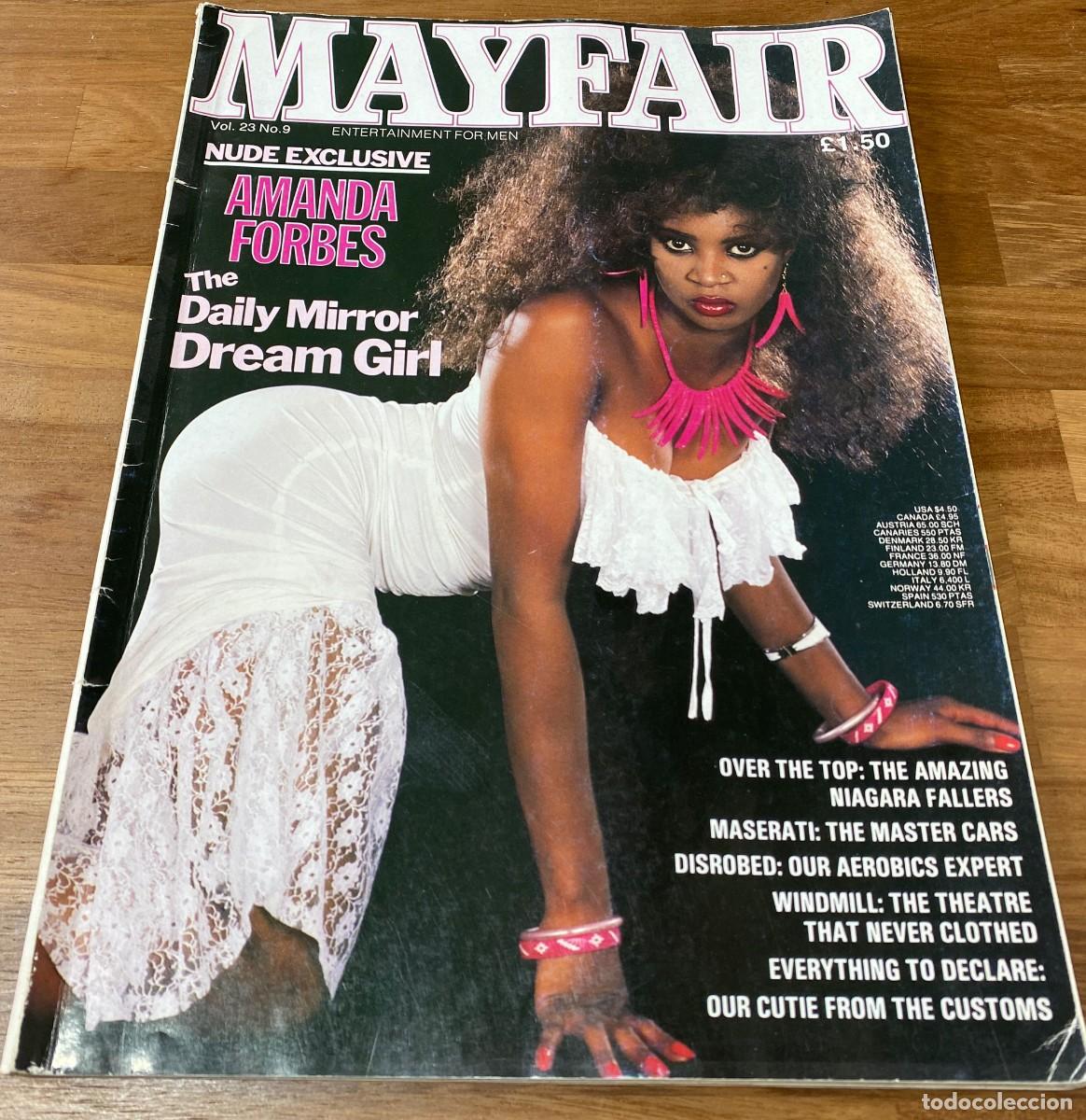 Zeitschriften: MAYFAIR Vol 23 #9 &middot; 1988 Amanda Forbes. Philippa Armstrong. Vicki Patterson. Alison Weeks. Paula Ann