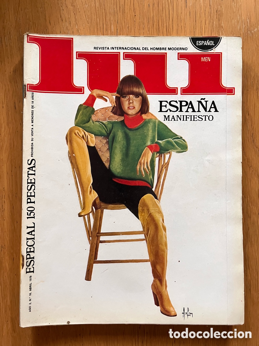 Journals: Lui revista er&oacute;tica a&ntilde;o 2 n&uacute;mero 16 1978