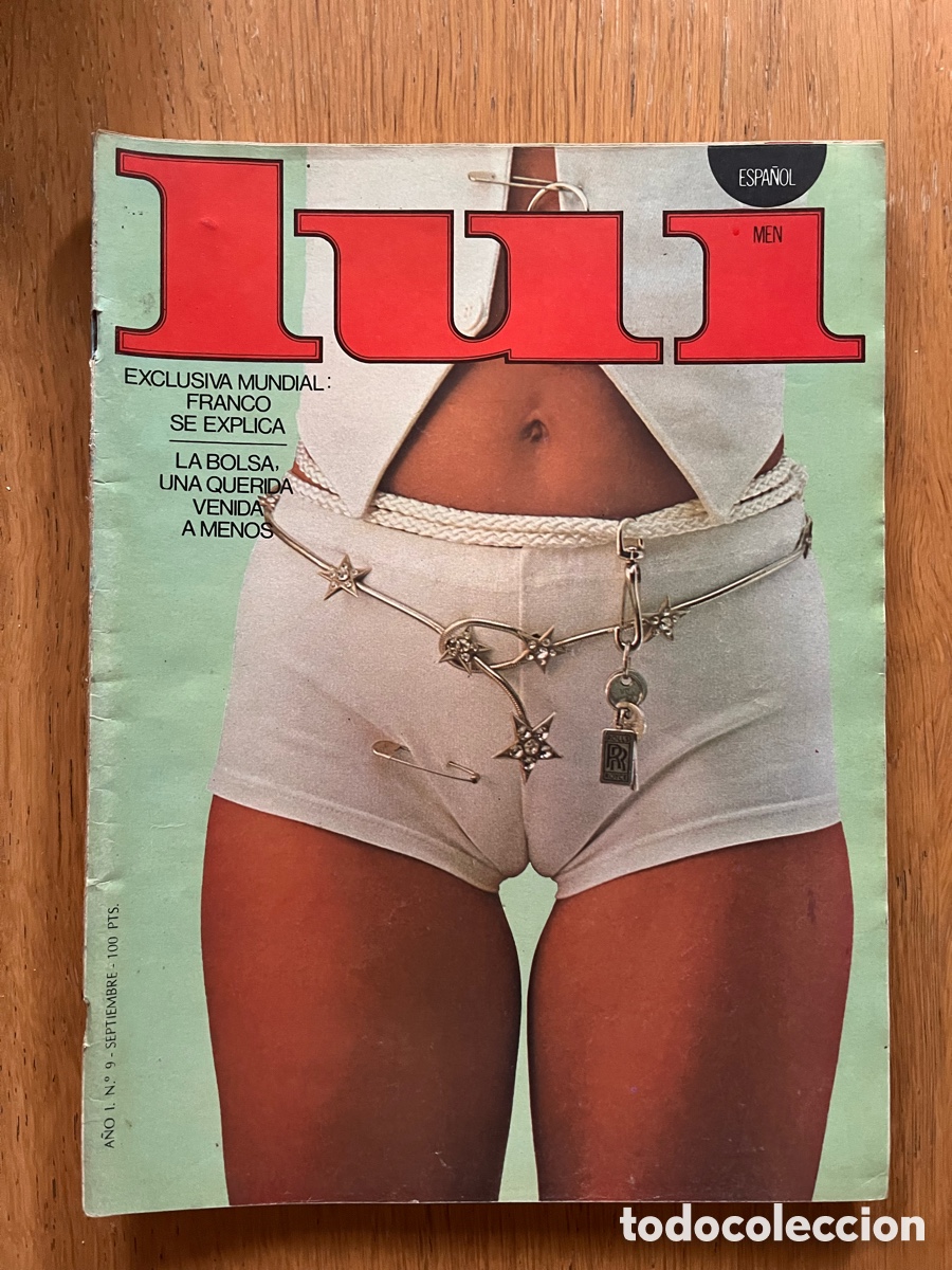 Journals: Lui men revista er&oacute;tica a&ntilde;o 1 n&uacute;mero 9