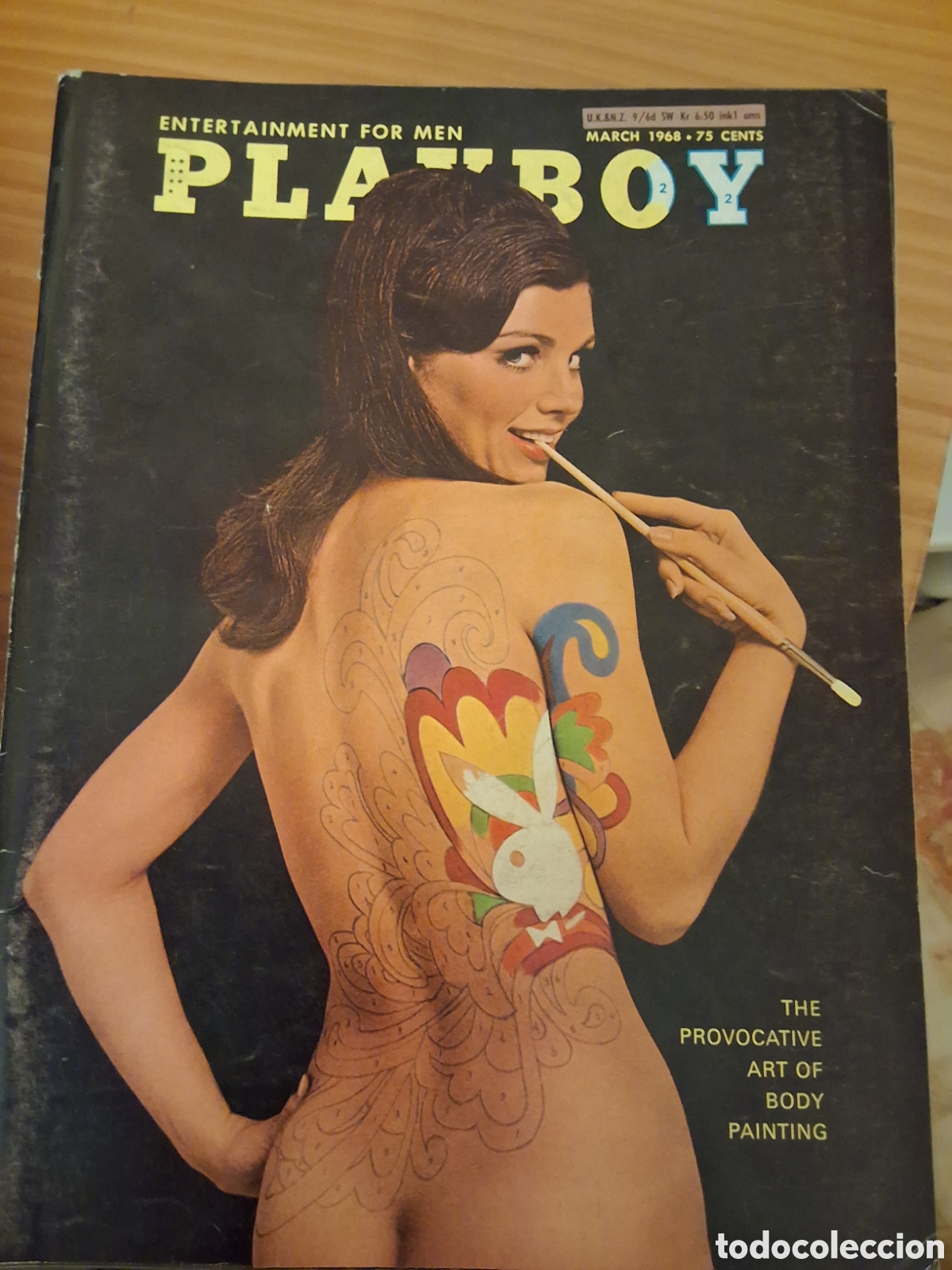 Journals: Playboy americano mensual revista erotica desnudos mujeres 1968 marzo