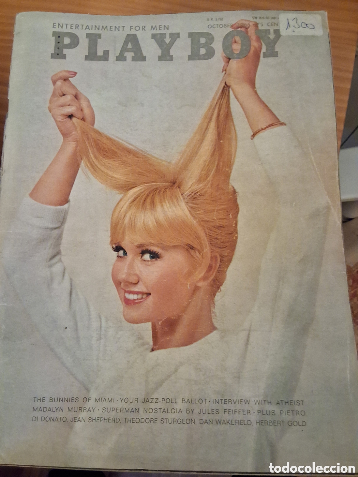 Journals: Playboy americano mensual revista erotica desnudos mujeres 1965 octubre