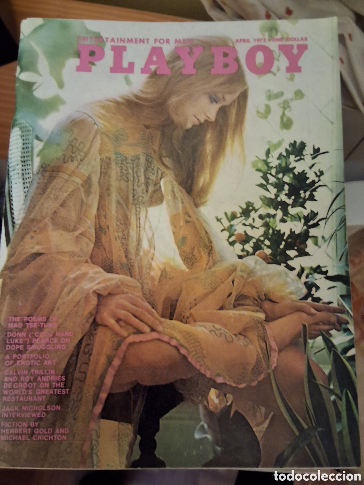 Journals: Playboy americano mensual revista erotica desnudos mujeres 1972 abril