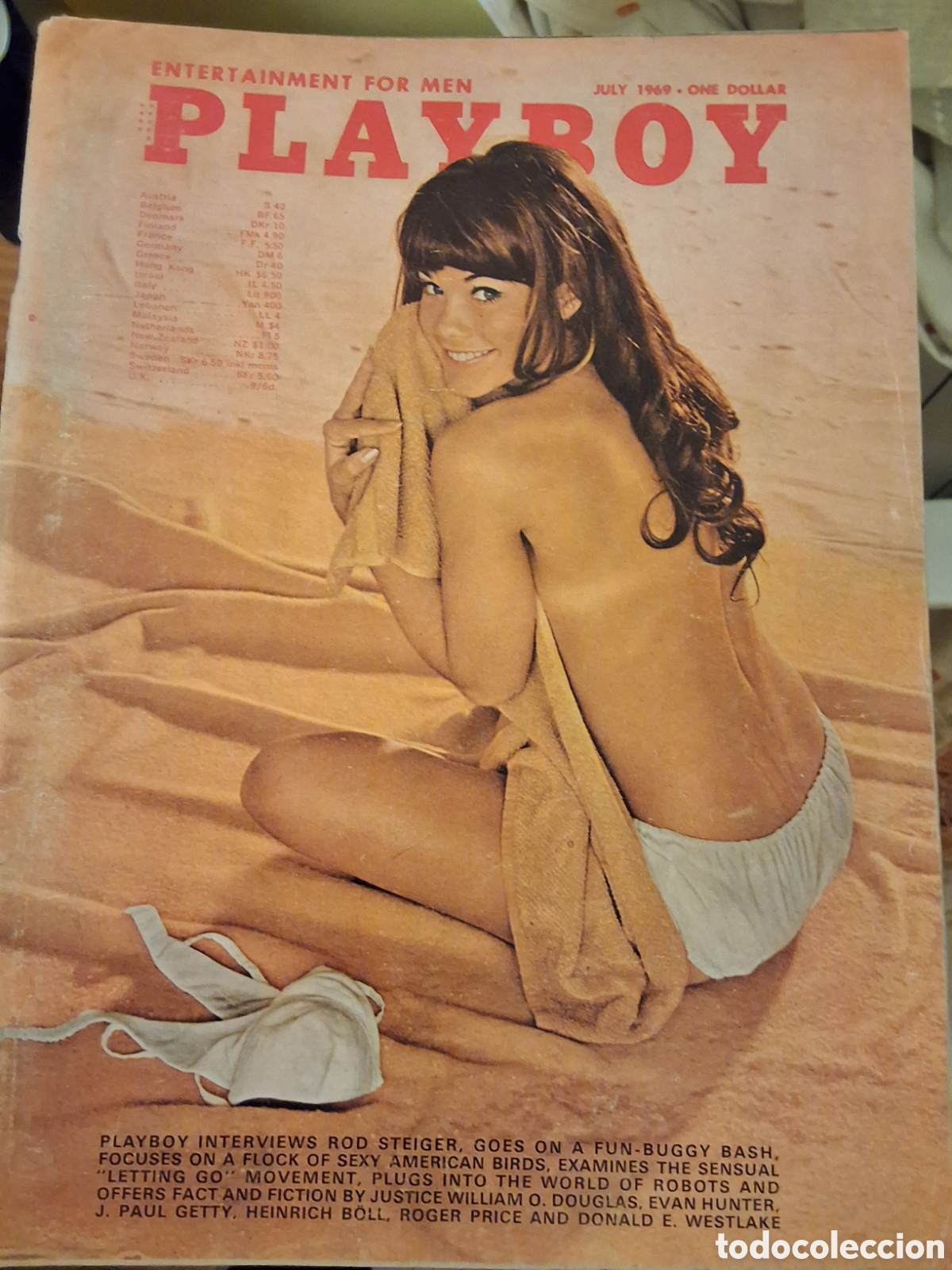 Journals: Playboy americano mensual revista erotica desnudos mujeres 1969 julio