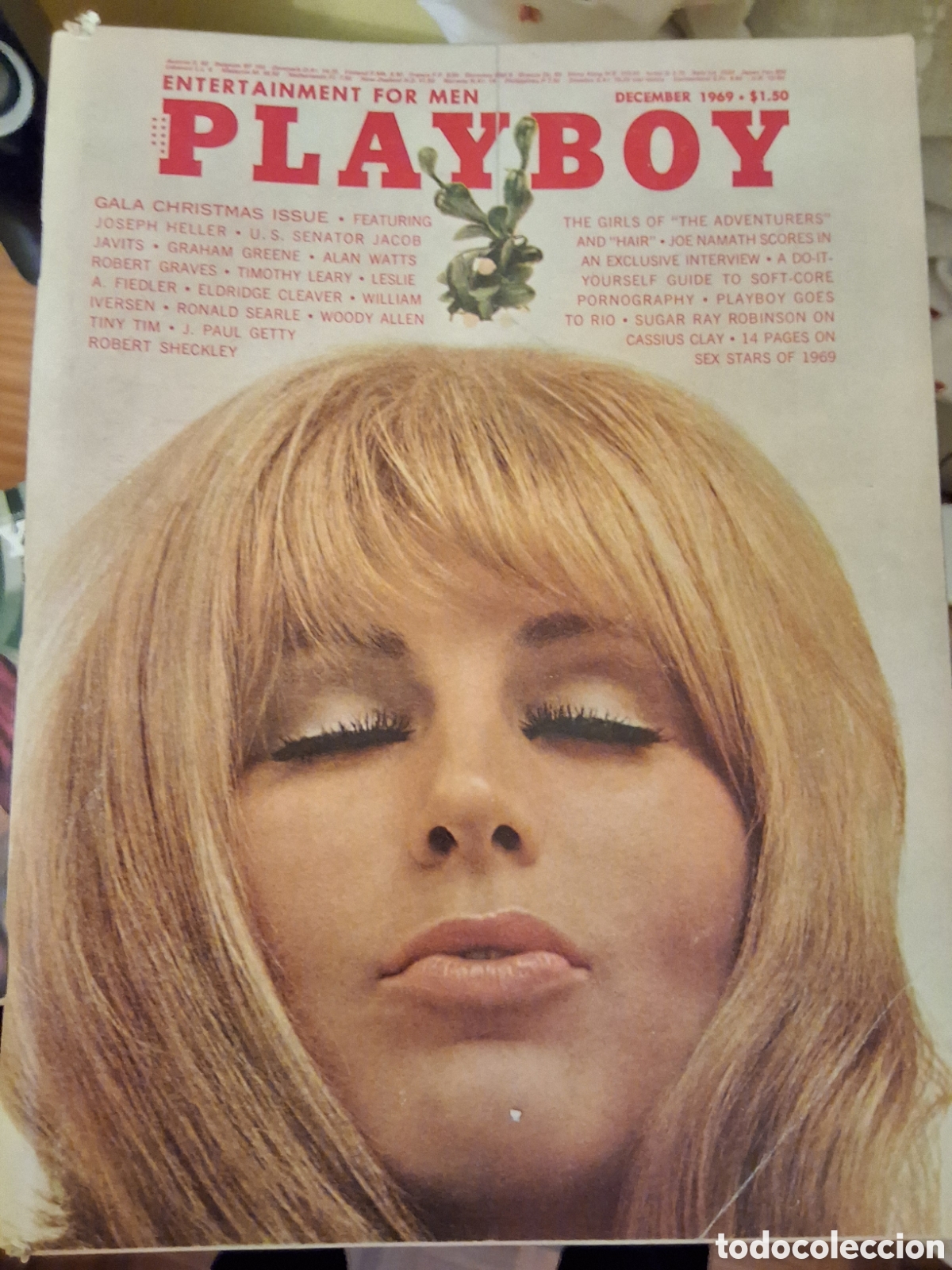 Journals: Playboy americano mensual revista erotica desnudos mujeres 1969 diciembre