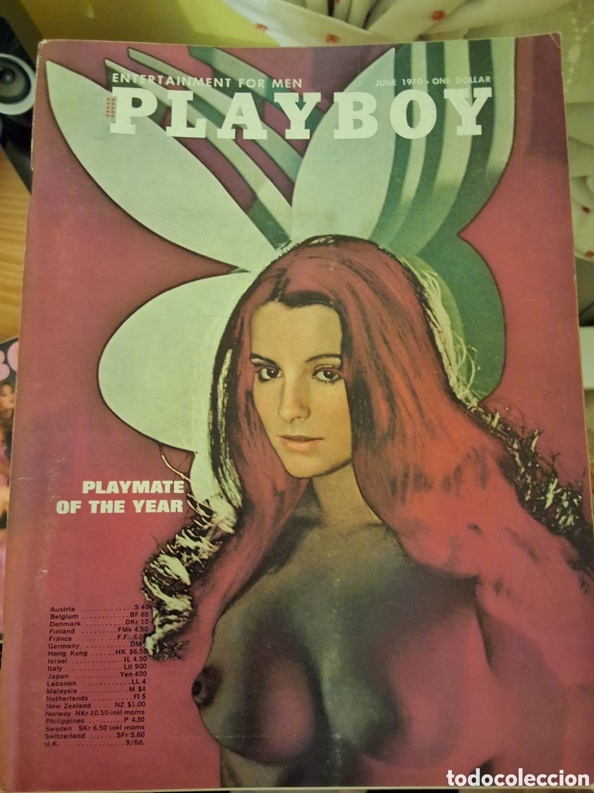 Journals: Playboy americano mensual revista erotica desnudos mujeres 1970 junio