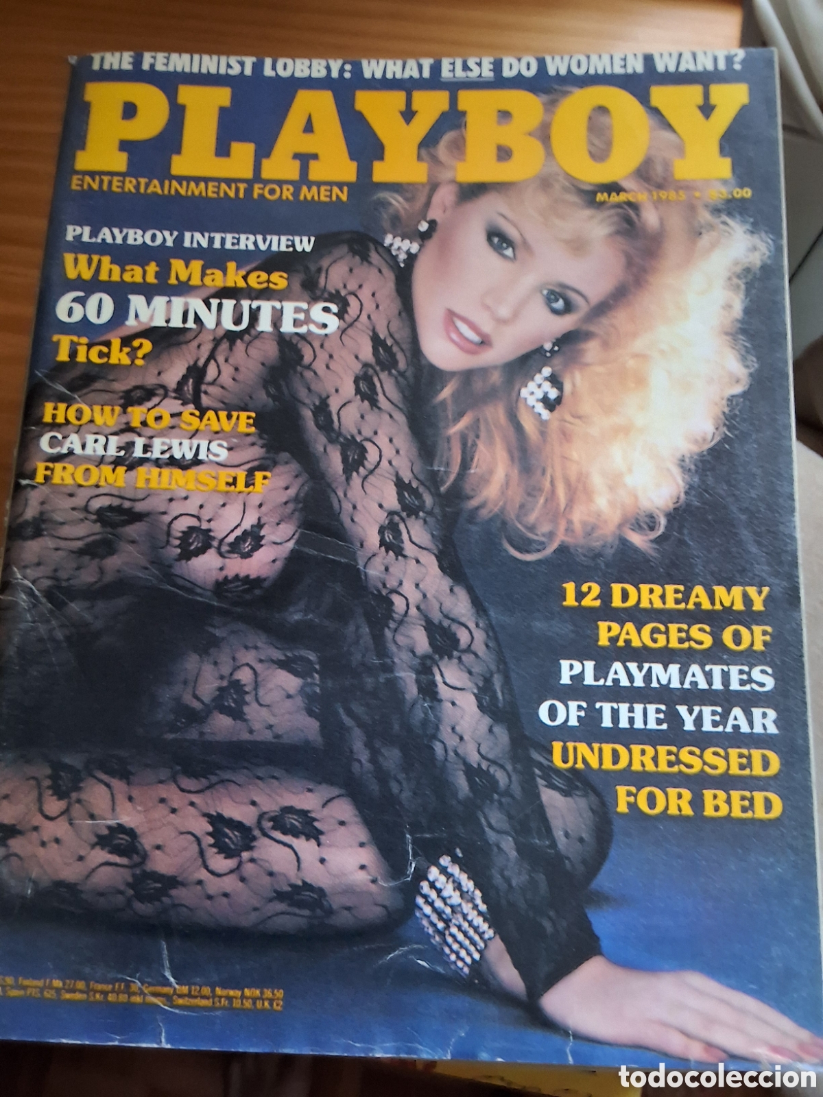Journals: Playboy americano mensual revista erotica desnudos mujeres 1985 marzo