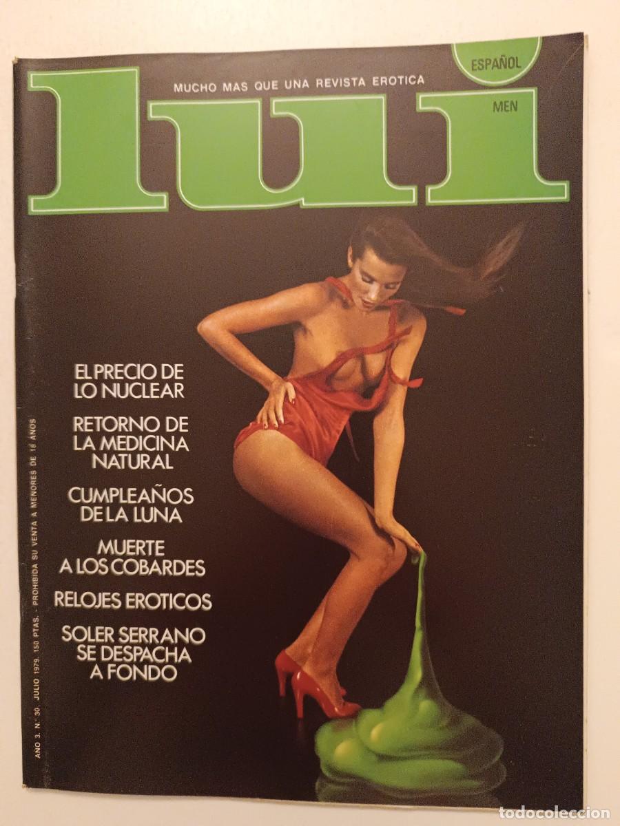 Magazines: Revista LUI MEN n&ordm; 30 er&oacute;tica desnudos femeninos fotograf&iacute;a a&ntilde;os 70 1979 vintage porno