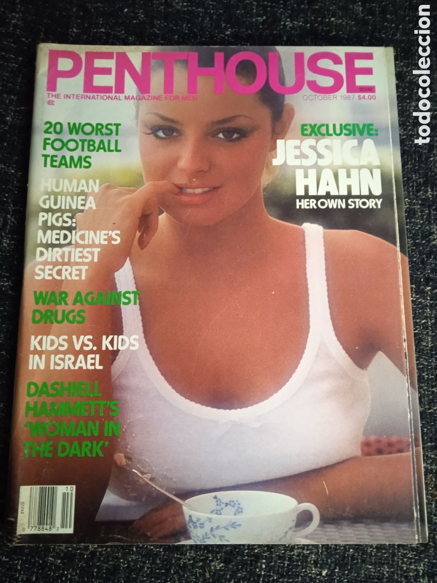 Revistas: PENTHOUSE OCTOBER 1987 - JESSICA HAHN , ILONA STALLER , ( EDICION EN INGLES )