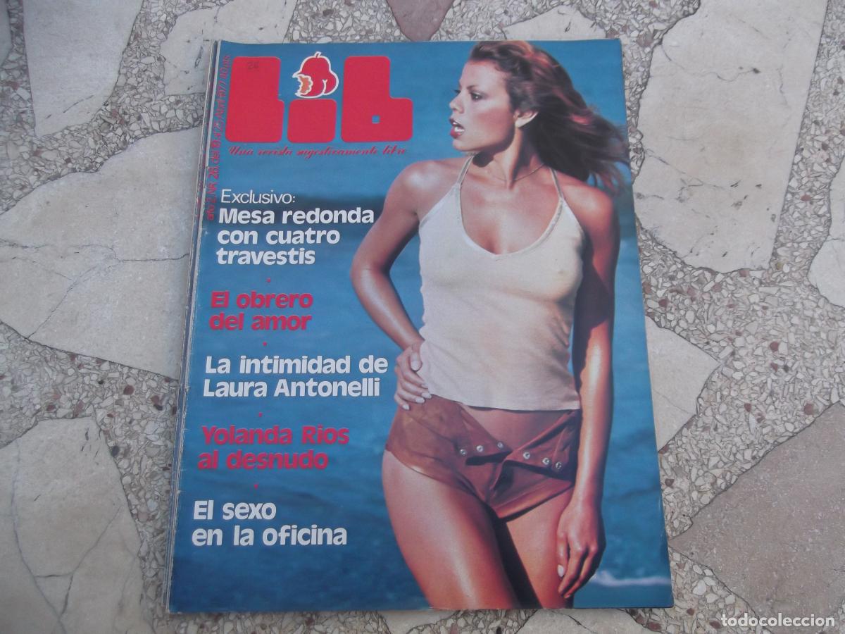 Journals: lib n&ordm; 26, laura antonelli, bnibi andersen, claure , revista erotica espa&ntilde;ola ,solo para adultos