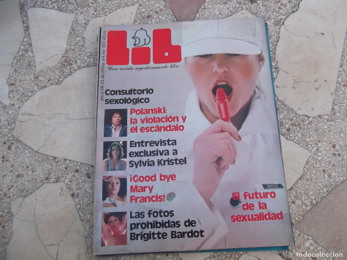 Journals: lib n&ordm; 23, polanski, sylvia kristel, b.b, mary francis, irene, erotica espa&ntilde;ola ,solo para adultos