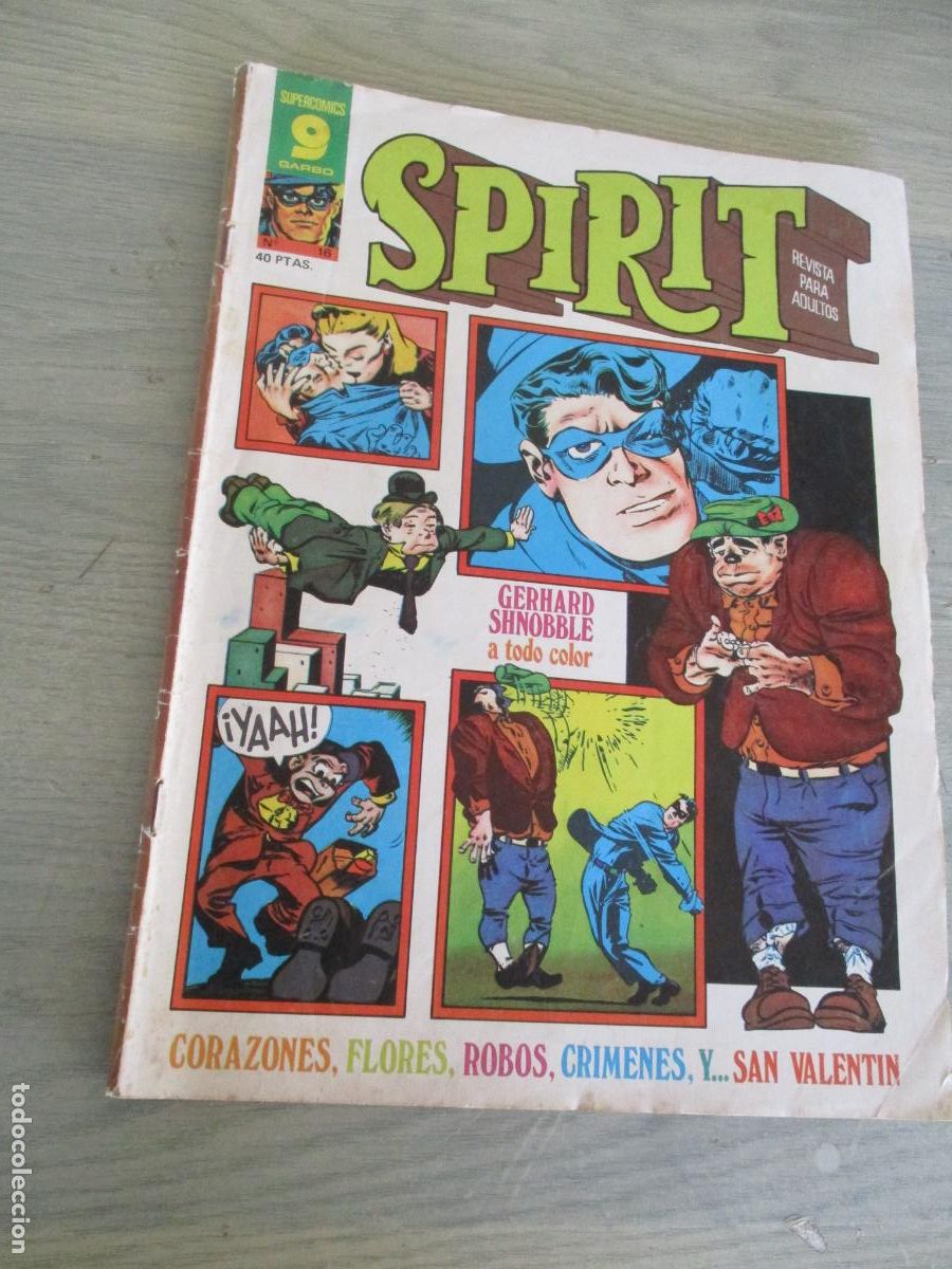 Revistas: SPIRIT, N&ordm;. 16- 1976- GARBO EDITORIAL