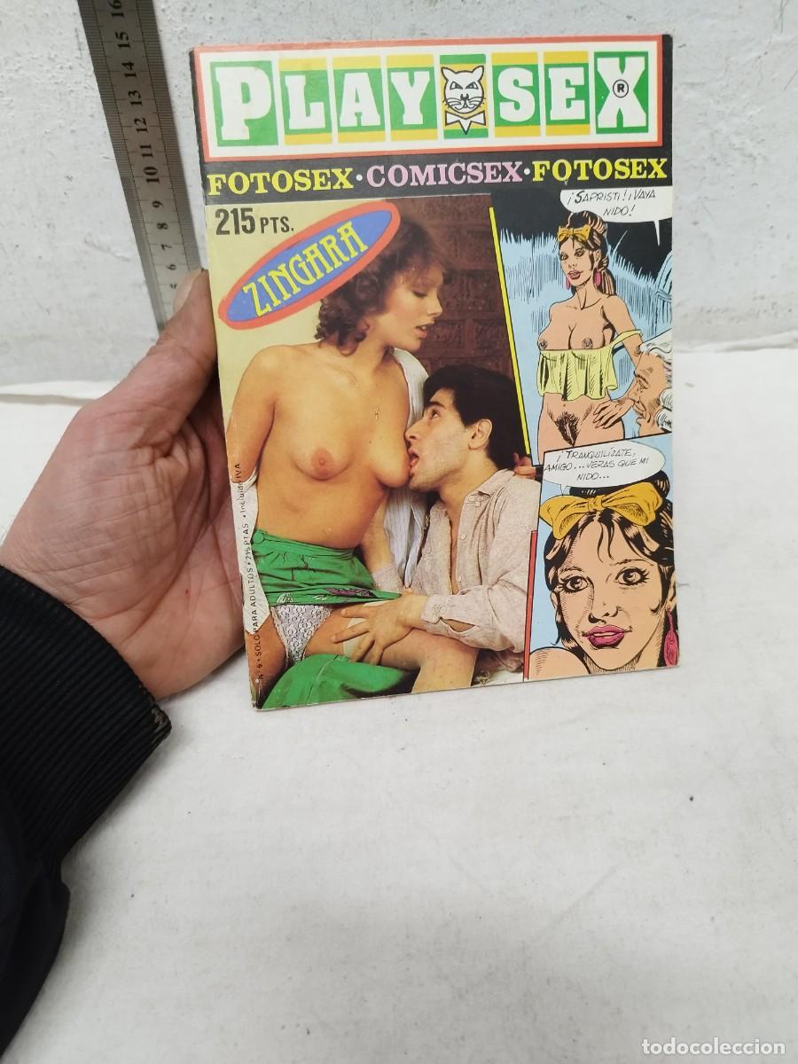 Zeitschriften: Play Sex N&deg;6, Antigua revista,comic,tebeo porno para adultos.