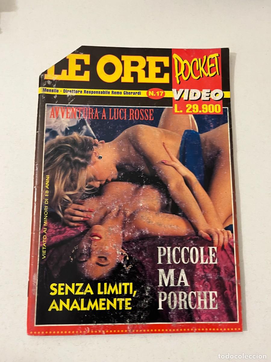 Revistas: (39/10/24) rivista vintage : LE ORE POCKET VIDEO n.17 con MAGICA -bizzarre-lesbian-orgy (vedi foto)