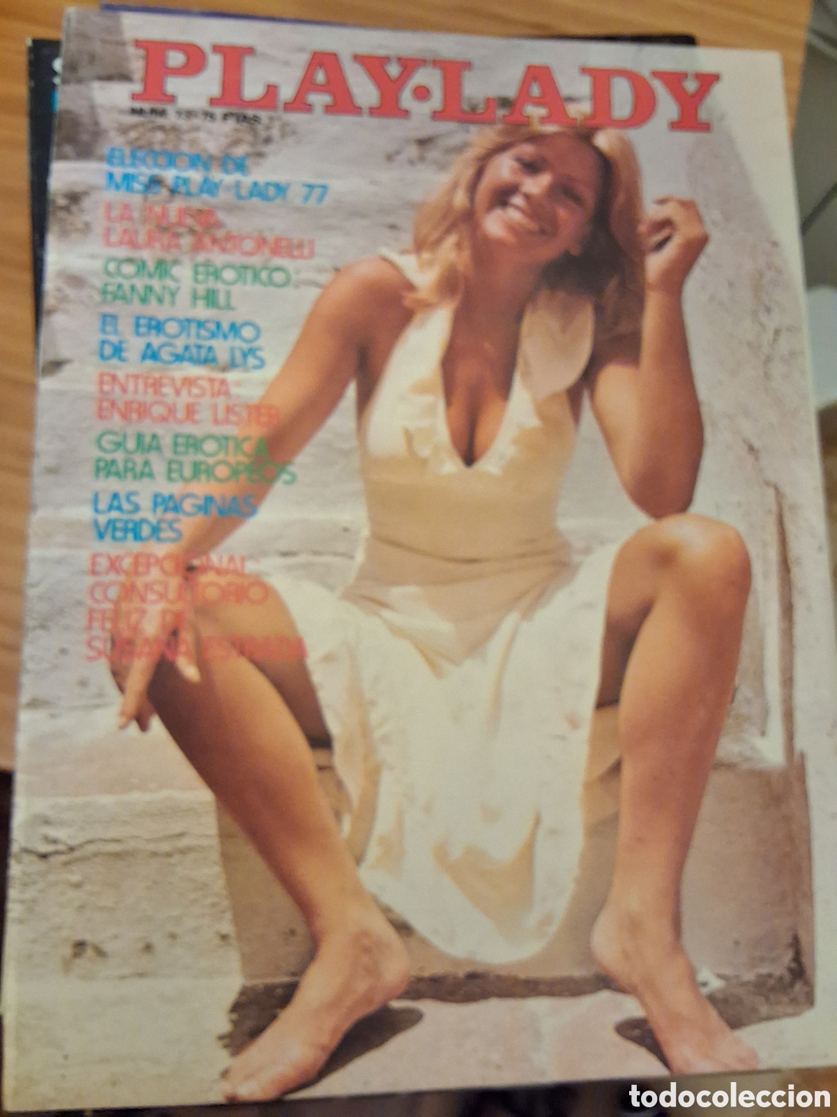 Zeitschriften: Playlady revista erotica espa&ntilde;ola desnudos mujeres n&uacute;mero 73 Laura Antonelli