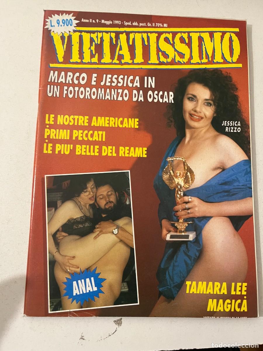 Revistas: (41/10/24) VIETATISSIMO n.9 cn JESSICA RIZZO TAMARA LEE -bizzarre-lesbian-orgy- (vedi foto)