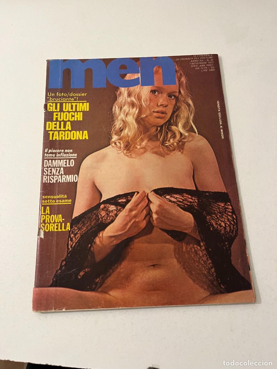 Riviste: (37/10/24) italian vintage magazine MEN n.45 bizzarre-Pissing-orgy (vedi foto)