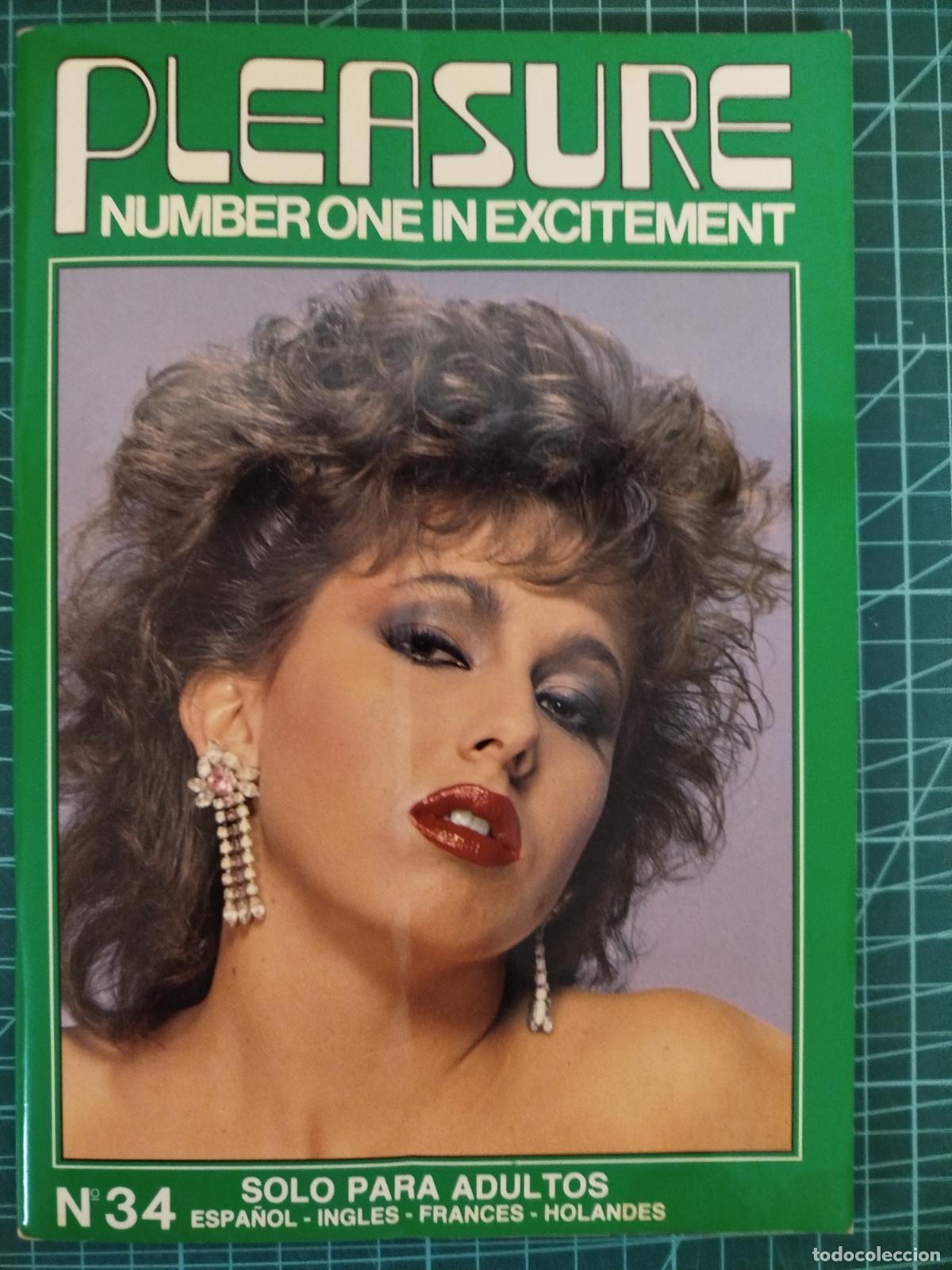 Revistas: REVISTA PLEASURE N&ordm; 34 NUMBER ONE IN EXCITEMENT PORNO SOLO ADULTOS