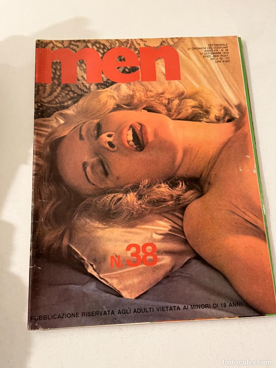 Revistas: (37/10/24) italian vintage magazine MEN n.38 bizzarre-Pissing-orgy (vedi foto)