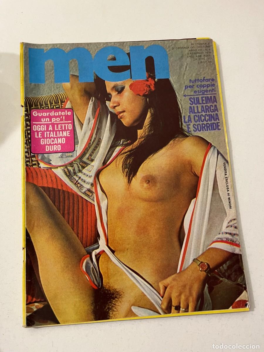 Revistas: (37/10/24) italian vintage magazine MEN n.6 bizzarre-Pissing-orgy (vedi foto)