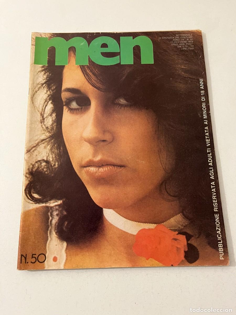 Revistas: (37/10/24) italian vintage magazine MEN n.50 bizzarre-Pissing-orgy (vedi foto)