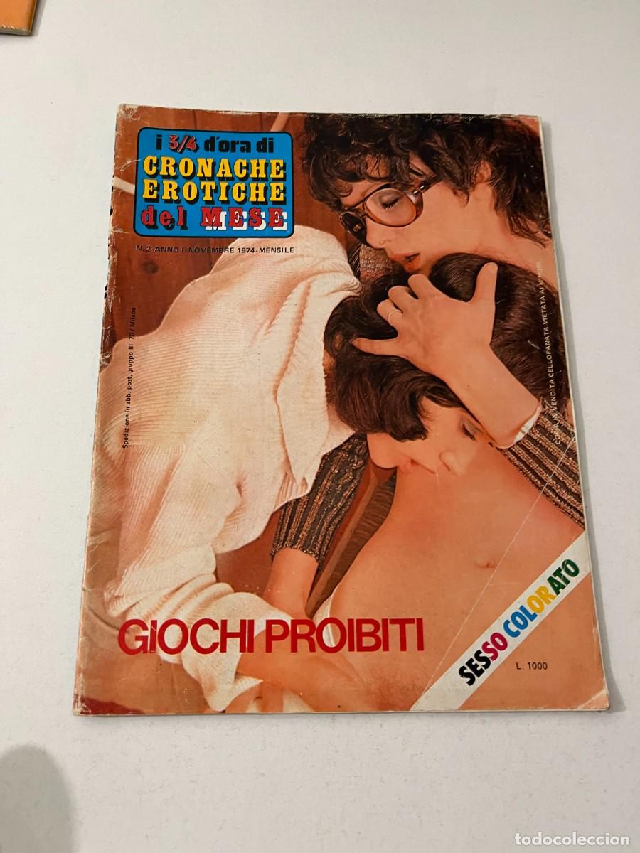 Revistas: (37/10/24) italian vintage magazine CRONACHE EROTICHE ....-bizzarre-Pissing-orgy (vedi foto)