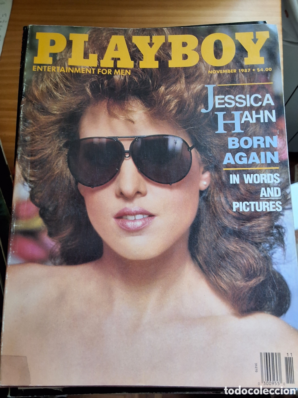 Zeitschriften: Playboy americano mensual revista erotica desnudos mujeres 1987/11 Jessica Hahn