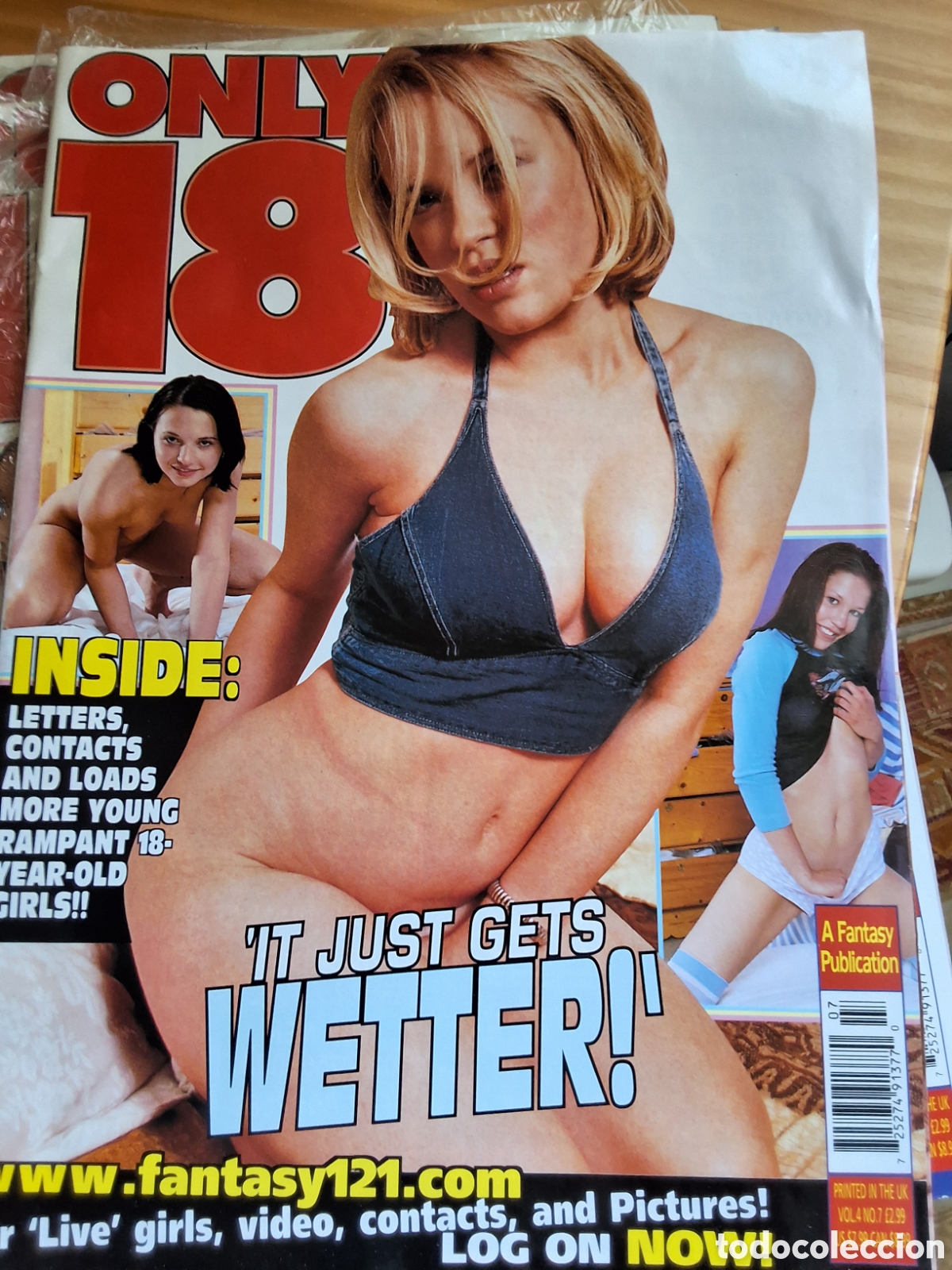 Zeitschriften: Only 18 revista erotica inglesa desnudos mujeres j&oacute;venes 4/7