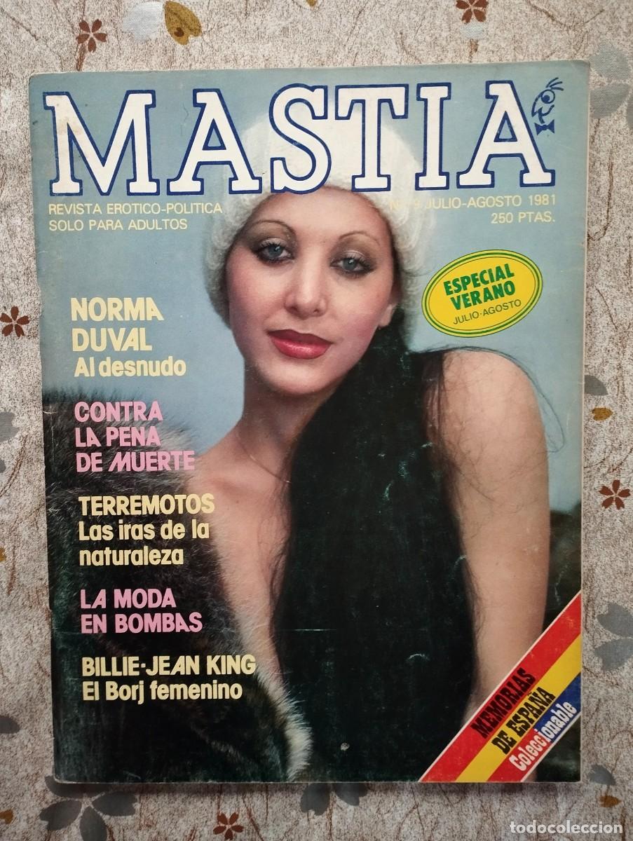 Revistas: Revista MASTIA N&ordm; 9 / NORMA DUVAL, ASTROLOGIA, ALFONSO AZPIRI, BILLIE JEAN KING