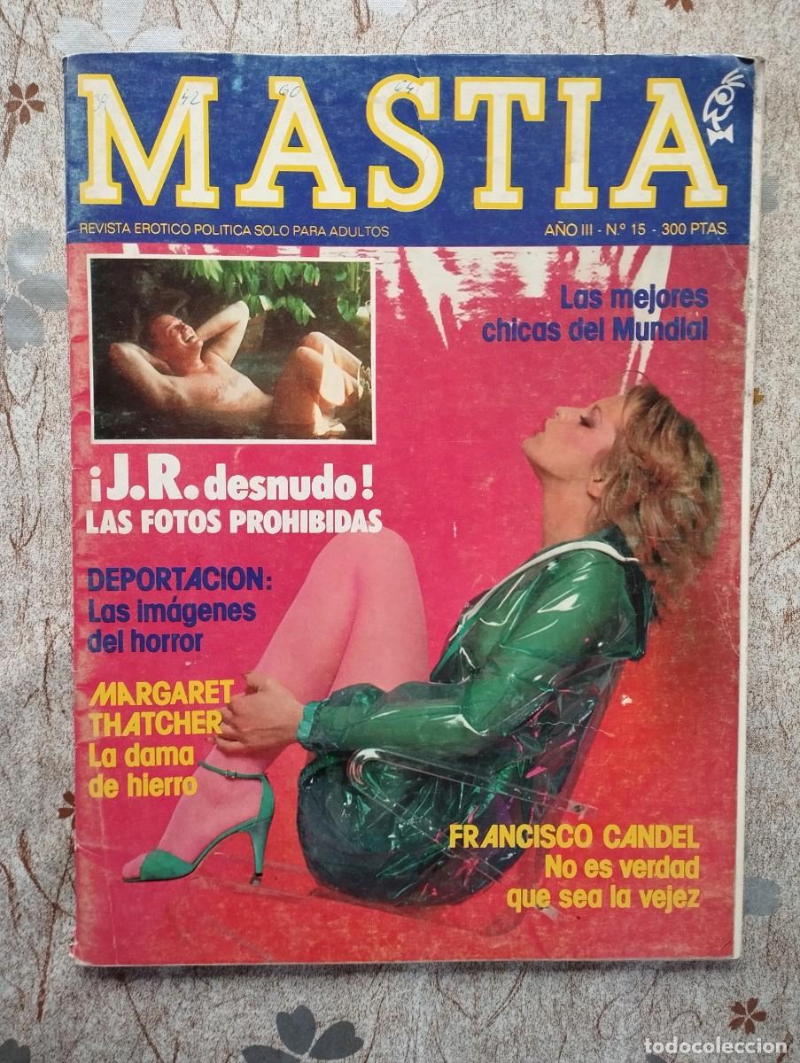 Revistas: Revista MASTIA N&ordm; 15 / LARRY HAGMAN, DE LA SERIE DALLAS, CAMPOS DE CONCENTRACION, SADE