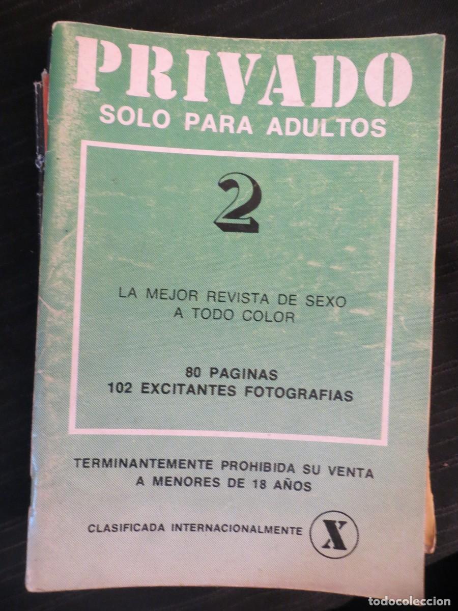 Magazines: PRIVADO :NUMERO 2 !!!! (REVISTA EROTICA ESPA&Ntilde;OLA)
